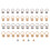40Sets DIY Leather Rivets Brass Screw Studs with Iron Ring for Luggage 5