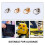 40Sets DIY Leather Rivets Brass Screw Studs with Iron Ring for Luggage 7