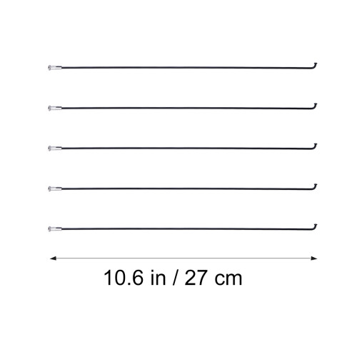 36 14G aço J-Bend com buchas 270 mm para 1