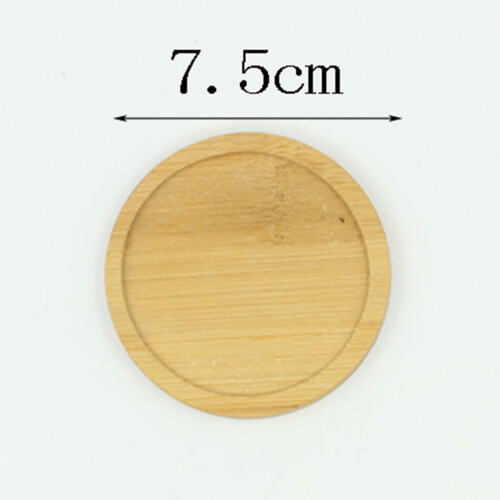 8 unidades de redonda 7,5 cm para 2