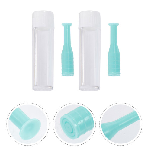 2 . inseridor e removedor de lentes RGP com ventosa e frasco verde 2