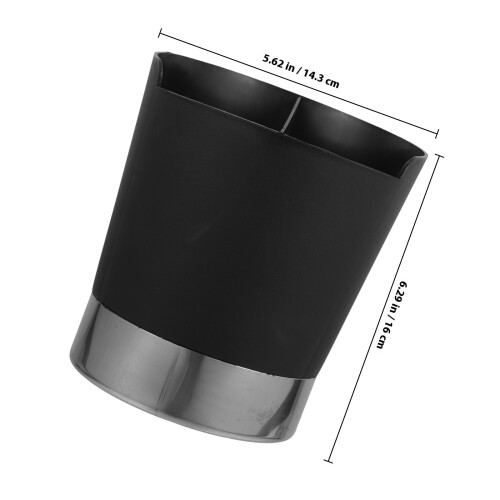 dispensador de canudos com 3 compartimentos para cozinha e bar 1