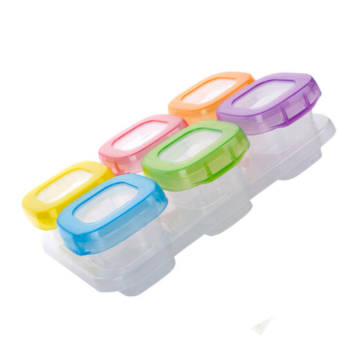 6 . 60 ml cubos p/ alimentos bebê c/ , congelamento, sem 2