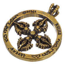 Vintage Vajra Stootje Hanger Retro Hanger Boeddha Religieuze Artikelen