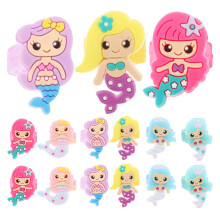 24 stuks pvc kinderringen geassorteerde kleuren