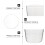 1 set 4er 200 ml saft-milch-becher, pudding- transparent 9