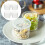1 set 4er 200 ml saft-milch-becher, pudding- transparent 4