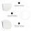 1 set 4er 200 ml saft-milch-becher, pudding- transparent 10