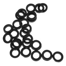 24-teiliges set aus flachdichtungen für sanitär