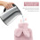 1 plüsch kaninchenform pink, handwärmer 11
