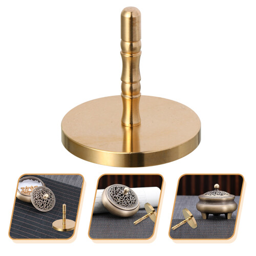 brass incense ash press seal mold tool burner accessory 2