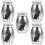 5pcs Miniature Pet Urn Dog Cat Ashes Keepsake Container 5