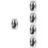 5pcs Miniature Pet Urn Dog Cat Ashes Keepsake Container 8