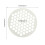 1pack Ravioli Maker For Use 25x25x0.39inch White Plastic 3
