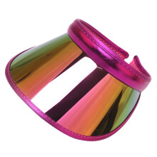 chapéu uv homem rosa praia