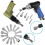 14-delige 5-12 mm metrische socketmoer boorbits set 1/4 inch 11
