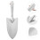 Silver Stainless Steel Mini Folding for Camping Garden Use 7