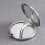 1Pc Compact Blue Makeup Mirror Folding Pocket Mirror High Definition 4