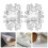 2 schuhclips für hochzeit party 5