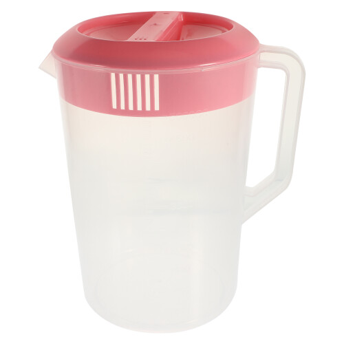 messkännchen mit , kunststoff, 5000 ml, hitzebeständig, pink 2