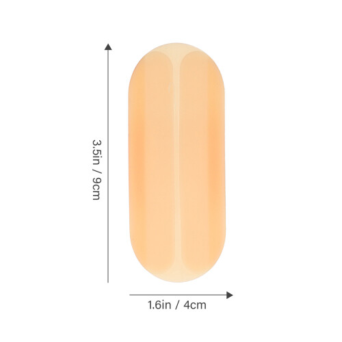 Shoulder Protection Bra Strap Cushion Silicone White 4pcs 2