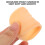 Shoulder Protection Bra Strap Cushion Silicone White 4pcs 10