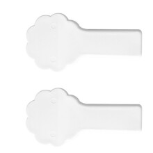 2 wc-sitzheber mit berührungsfreiem griff für toilettendeckel