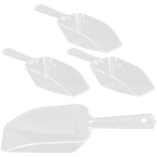 4 . mini kunststoff eislöffel weiß für , süßigkeiten, dessert