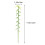160Pcs Miniature Artificial Plastic Model Trees for Decor 11