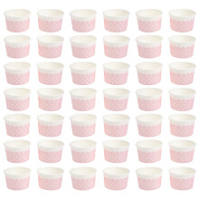 50 einweg eiscreme papierbecher mousse schalen