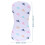5 paños eructo unisex superabsorbentes para bebé 2