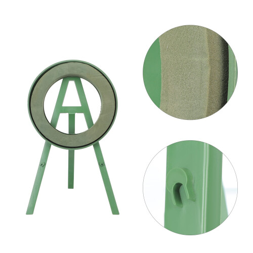 suporte de plástico para coroa fúnebre e 2