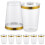 8pcs beverage cups for water juice home use 8