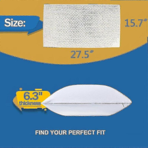 Alg 100% Talalay Latex Pillow, Extra Soft for Back, Side and Stomach Sleepers 2