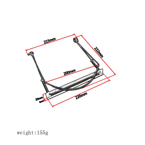 harmonicahouder met metalen frame voor 24 (groen) 1