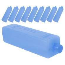 10 stk wiederverwendbare kühlpacks mit wasser befüllbar – 6,56" x 1,45"