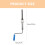 Height Adjustment Bed Crank Handle Replacement Assembly 3
