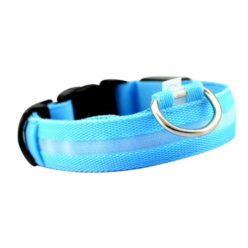 LED-Hundehalsband, modisch, sicher, über USB 1