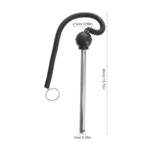 verstellbarer aluminiumlegierter gewichtsstack-stift mit seil 2