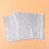 Square Wrapping Paper 300pcs Silver Orange 4