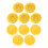 100pcs Detector Dust Covers Fire Alarm Cover 1