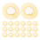 100pcs Detector Dust Covers Fire Alarm Cover 4