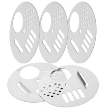 5 pcs rotating beehive entrance reducer with ventilation mouse guard