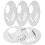 5 pcs rotating beehive entrance reducer with ventilation mouse guard 1