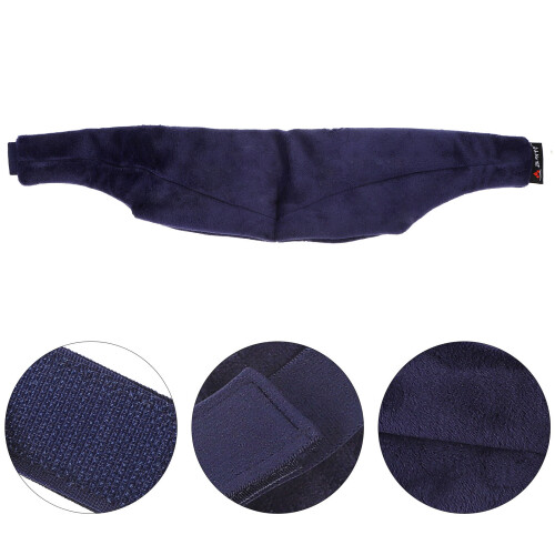 1 einfarbige augenauflage, schlafmaske, augenbinde 2