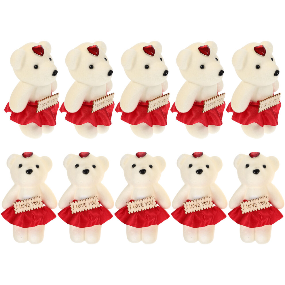 20 pcs valentines foam bear dolls bouquet decoration shape ornament-image-OPC-PKK9NJD-NEW