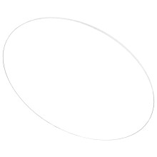 acrílica transparente redonda para projetos diy