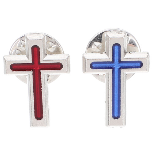 2 heilige communie broche kruis religieus accessoire