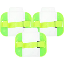 3 stuks elastische armband houder voor badge en identiteitskaarten