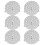 6Pcs Stainless Steel Strainer Replacement For Funnel Filter 8